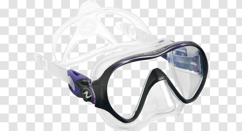 Aqua-Lung Aqua Lung/La Spirotechnique Diving & Snorkeling Masks Scuba Set - Purple - Full Face Mask Transparent PNG