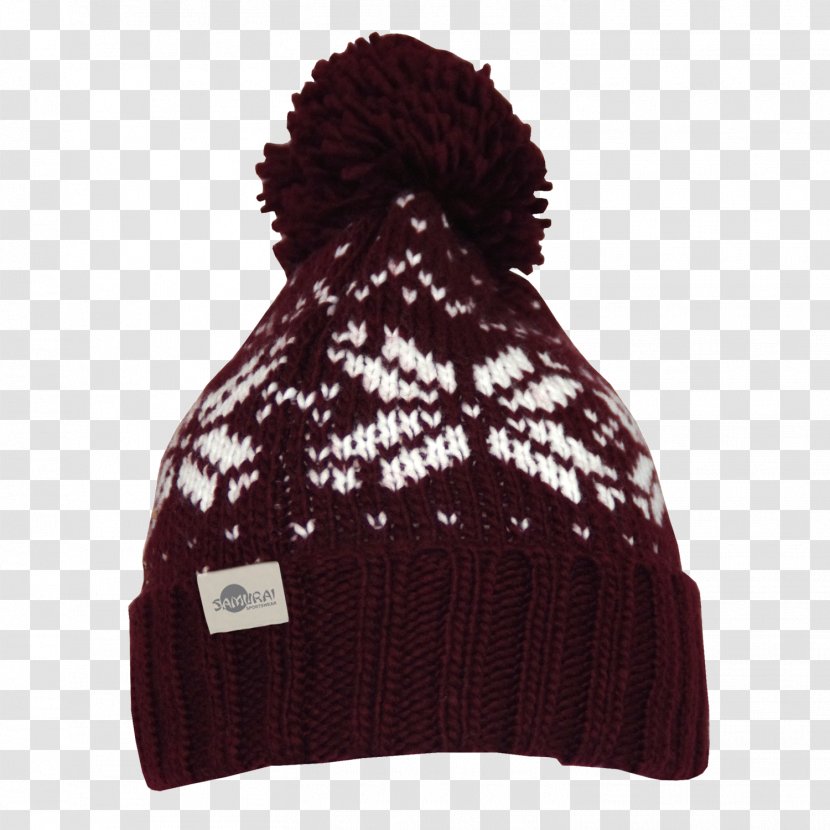 Beanie Bobble Hat Knit Cap Transparent PNG