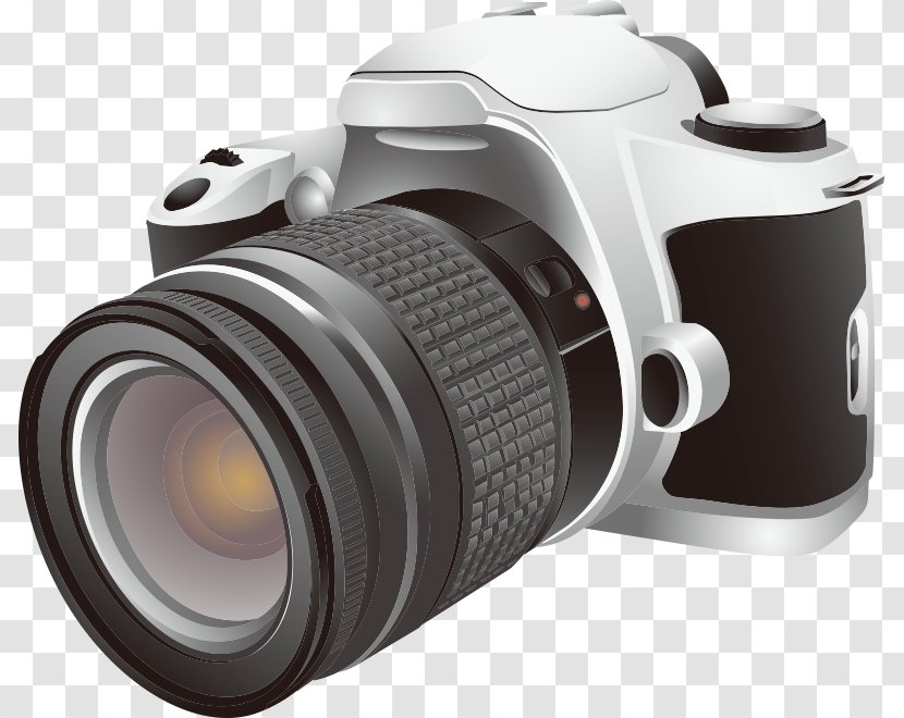 Digital Camera Clip Art - Mirrorless Interchangeable Lens Transparent PNG