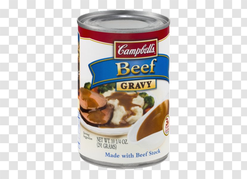 Campbell's Golden Pork Gravy Campbell Soup Company Franco-American Ingredient - Ounce - Food Transparent PNG