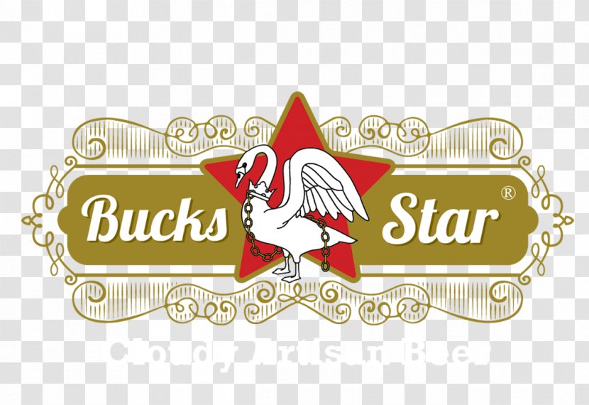 Bucks Star Beer Logo Brewer's Yeast Graphic Design - Growler Transparent PNG