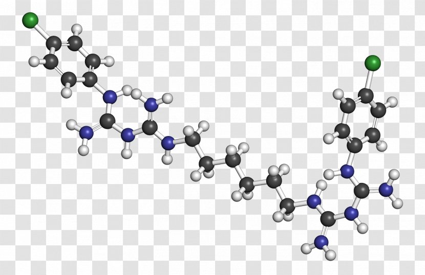 Stock Photography Molecule Chlorhexidine Chemical Substance - Benzalkonium Chloride - Jewelry Making Transparent PNG