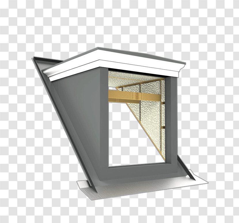 Window Dormer Flat Roof Gable - Attic Transparent PNG