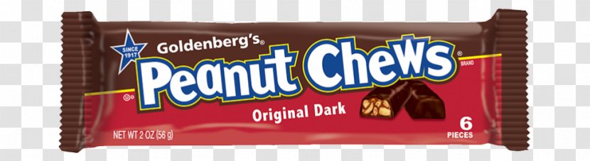 Chocolate Bar Goldenberg's Peanut Chews Born - Resealable Transparent PNG