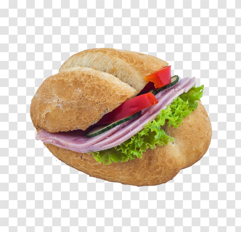 Ham And Cheese Sandwich Breakfast Pan Bagnat Sweet Roll - B%c3%a1nh M%c3%ac Transparent PNG
