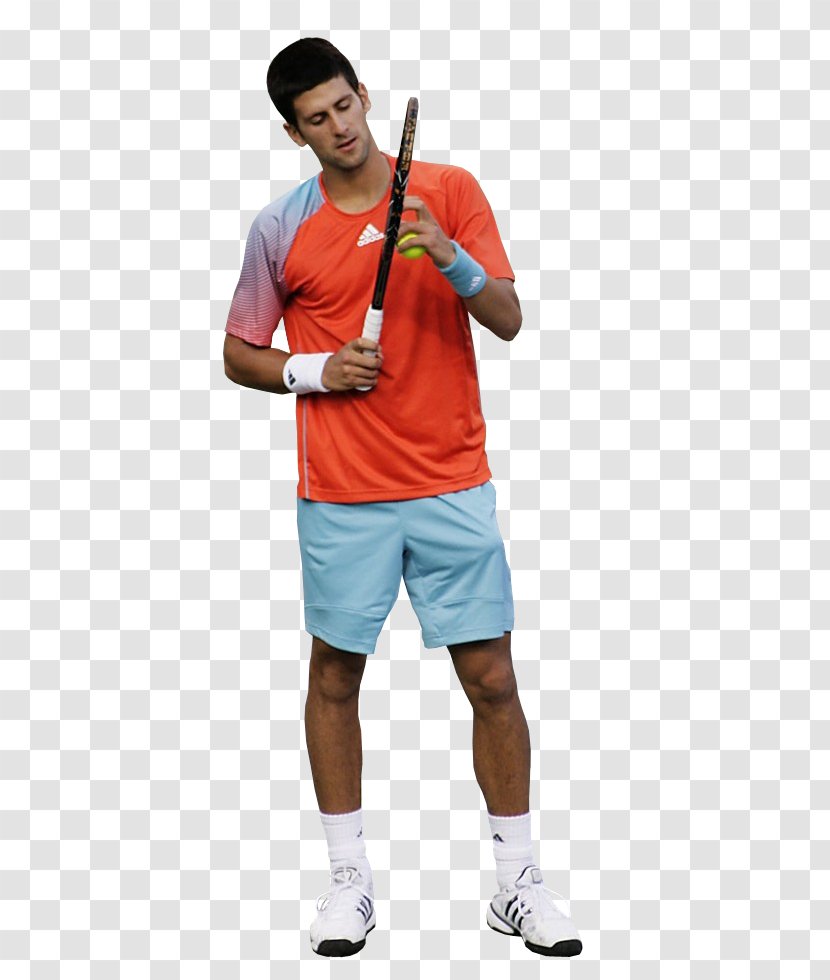 T-shirt Tennis Sleeve French Open Outerwear - Uniform - Novak Djokovic Transparent PNG
