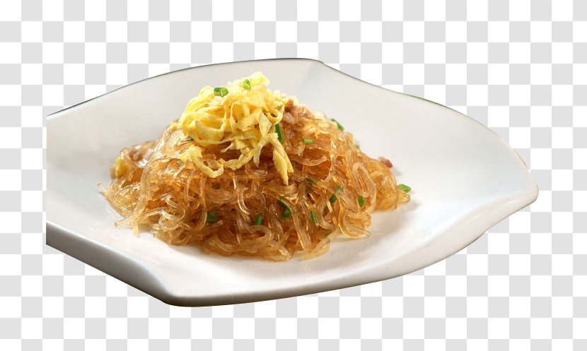 Thai Cuisine Spaghetti Vegetarian Vermicelli Cellophane Noodles - Lake Transparent PNG