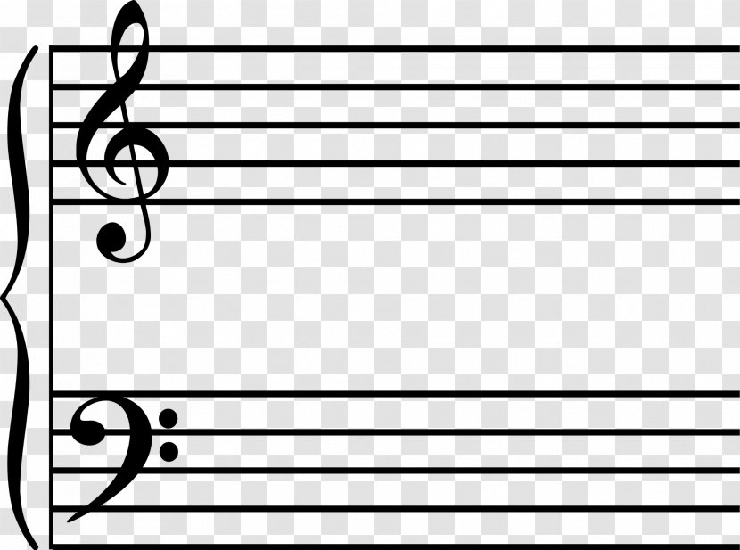 Staff Musical Notation Manuscript Paper Clef - Frame Transparent PNG