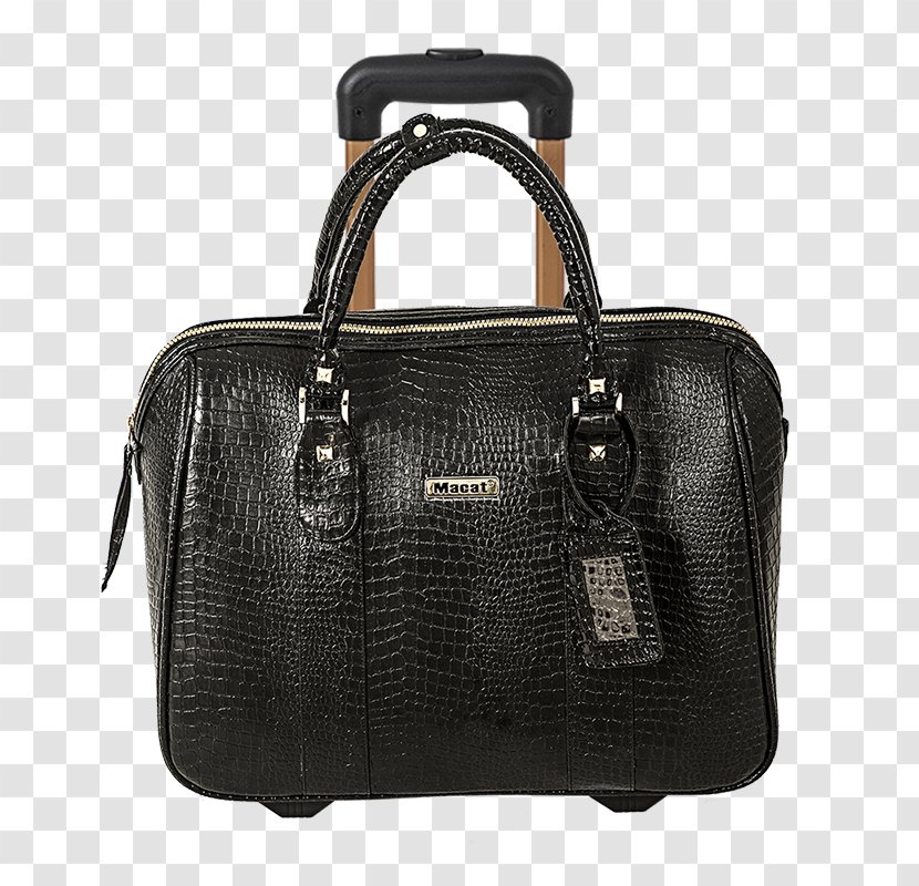 Briefcase Handbag Leather Hand Luggage Messenger Bags - Bag Transparent PNG