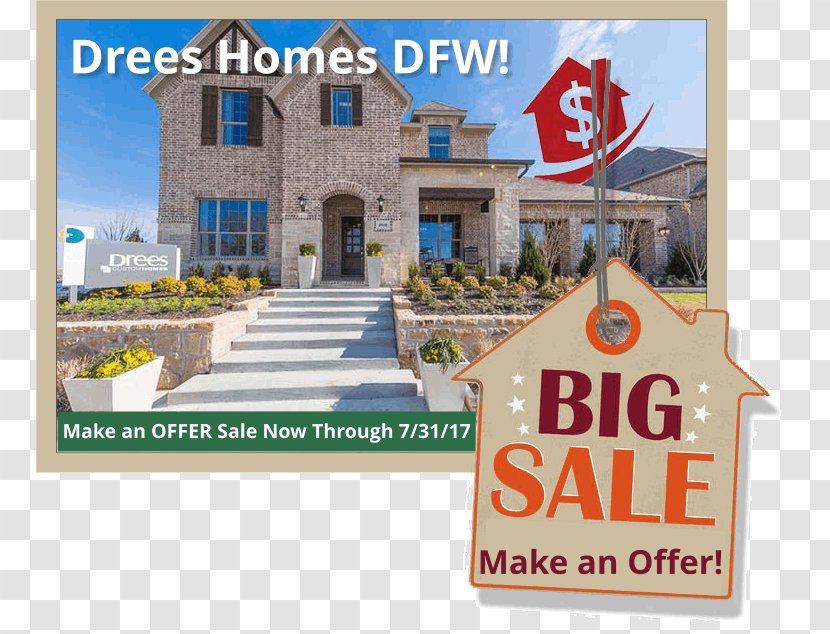 Brand Property Display Advertising - Real Estate - Drees Transparent PNG