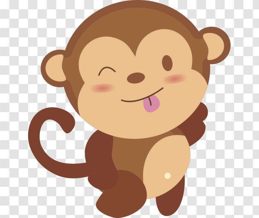 Monkey Cuteness - Rgb Color Model Transparent PNG