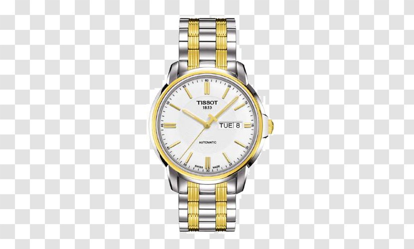 Le Locle Automatic Watch Tissot Water Resistant Mark - Watchmaker - Watches Series Starfish Auto III Transparent PNG
