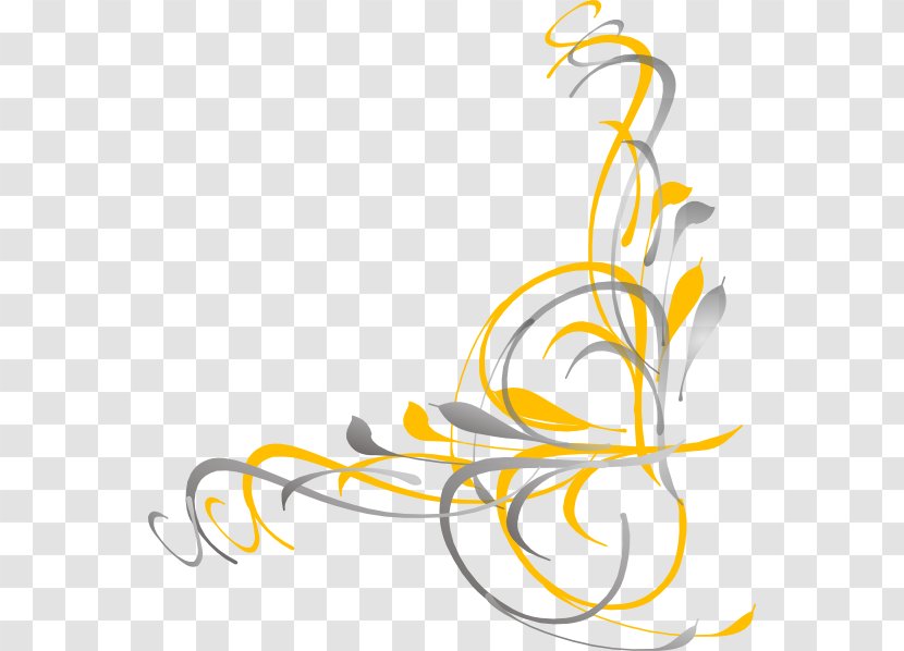 Drawing Clip Art - Flower - Gold Butterfly Decoration Transparent PNG