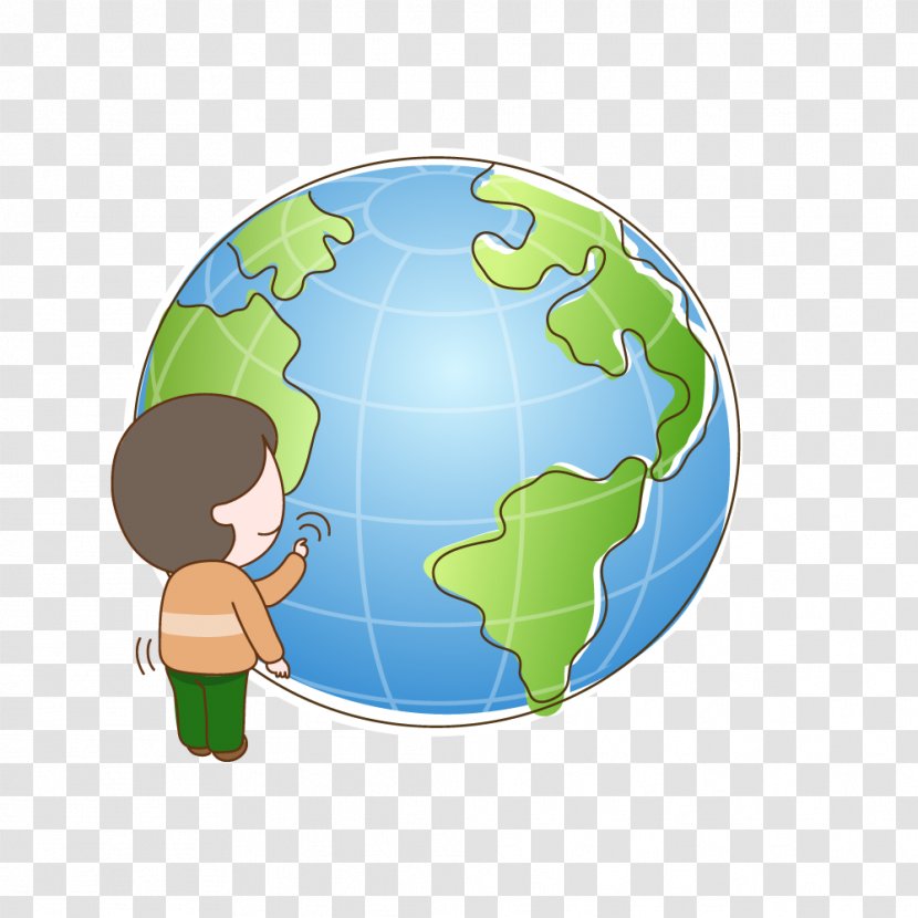 Earth Image Cartoon Vector Graphics - World - Globe Transparent PNG