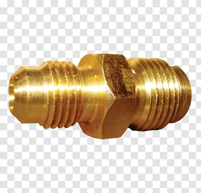 Brass Piping And Plumbing Fitting Pipe Flare - Coupling Transparent PNG