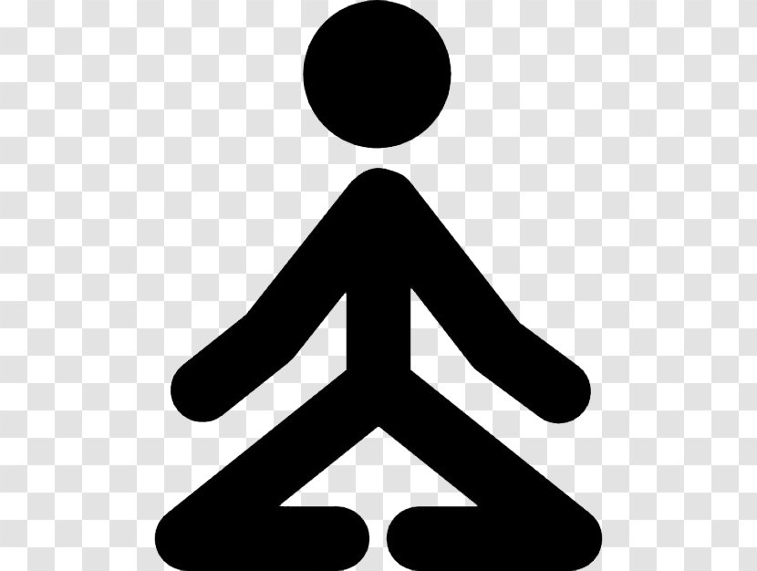 Stick Figure Yoga Drawing Posture - Symbol Transparent PNG