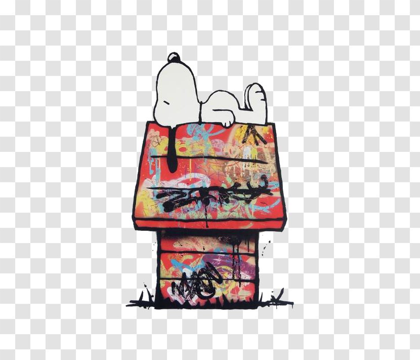 Snoopy Woodstock Charlie Brown Peanuts - Art - Graffiti Street Transparent PNG