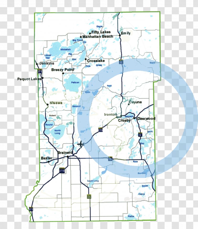 Cuyuna Range Country State Recreation Area Deerwood Iron - Diagram - Downtown Mile Transparent PNG