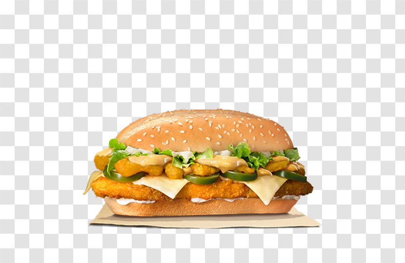 Cheeseburger Whopper Hamburger Chicken Burger King Specialty Sandwiches - American Food Transparent PNG