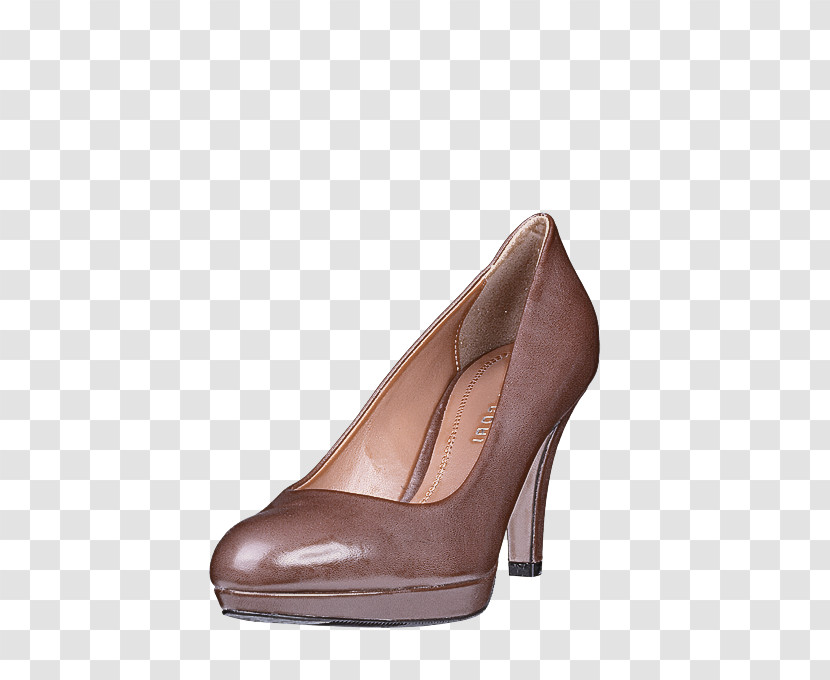 Footwear Court Shoe Shoe High Heels Brown Transparent PNG