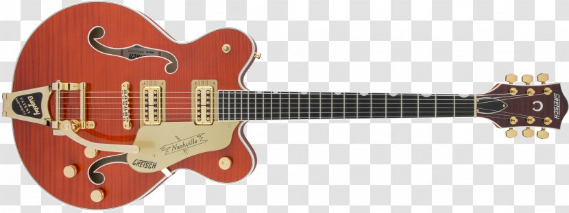 Gretsch G5420T Electromatic Semi-acoustic Guitar Bigsby Vibrato Tailpiece - Plucked String Instruments Transparent PNG