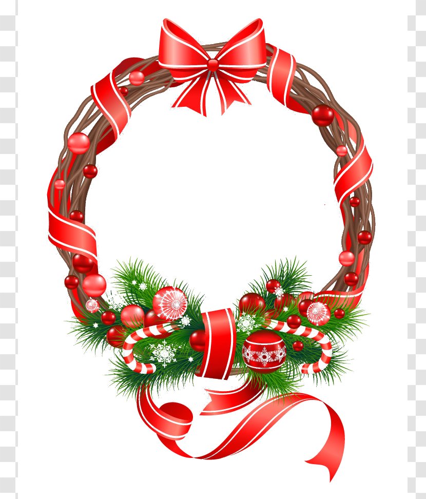 Christmas Graphics Day Decoration Ornament - Wreath - Tree Transparent PNG