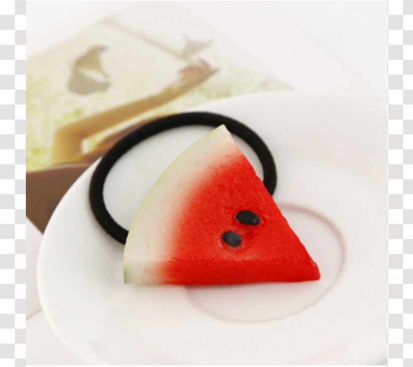 Watermelon Hairpin Barrette Color - Heart - Kiwifruit Transparent PNG