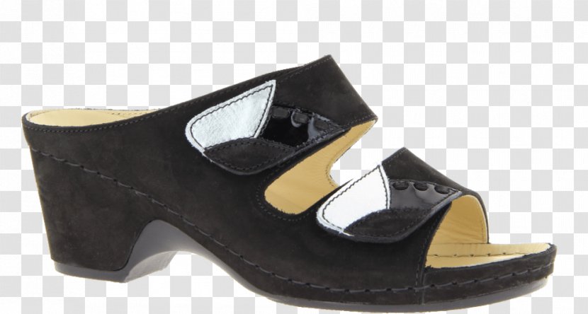 Slipper Shoe Foot Leather Sandal - Mule - Typing Box Transparent PNG