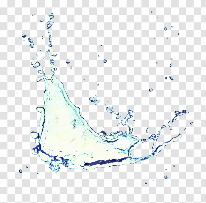 Water Drop - Cream - Drawing Transparent PNG