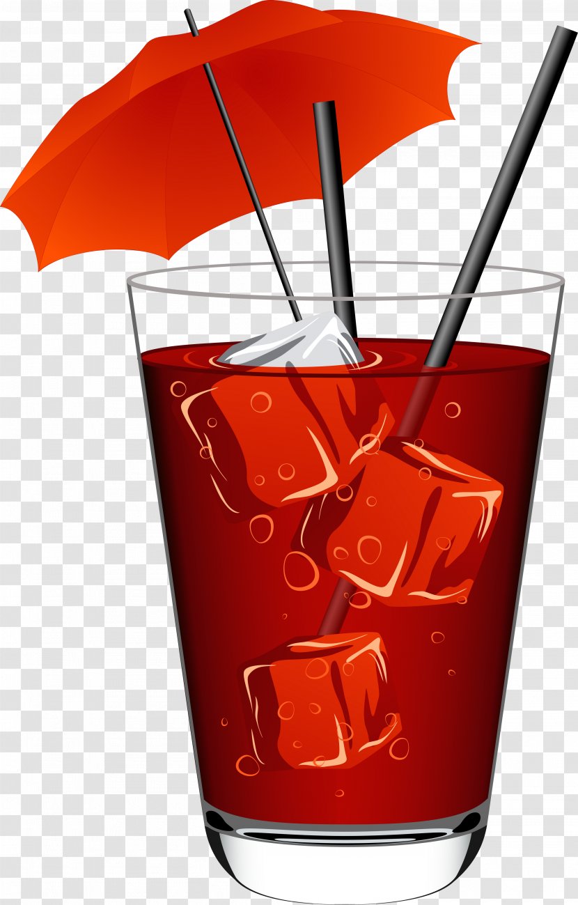 Fizzy Drinks Orange Juice Beer Cocktail - Heart Transparent PNG