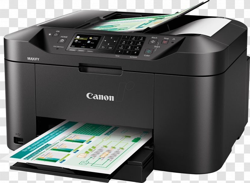 Canon MAXIFY MB2120 Multi-function Printer Inkjet Printing - Small Officehome Office Transparent PNG