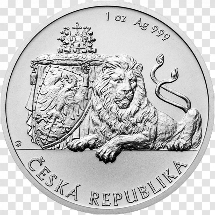 Czech Republic Bullion Coin Silver - Currency Transparent PNG