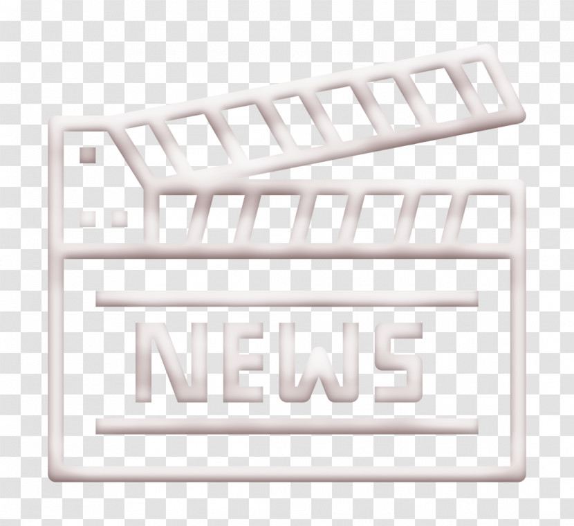 Newspaper Icon News Icon Clapperboard Icon Transparent PNG