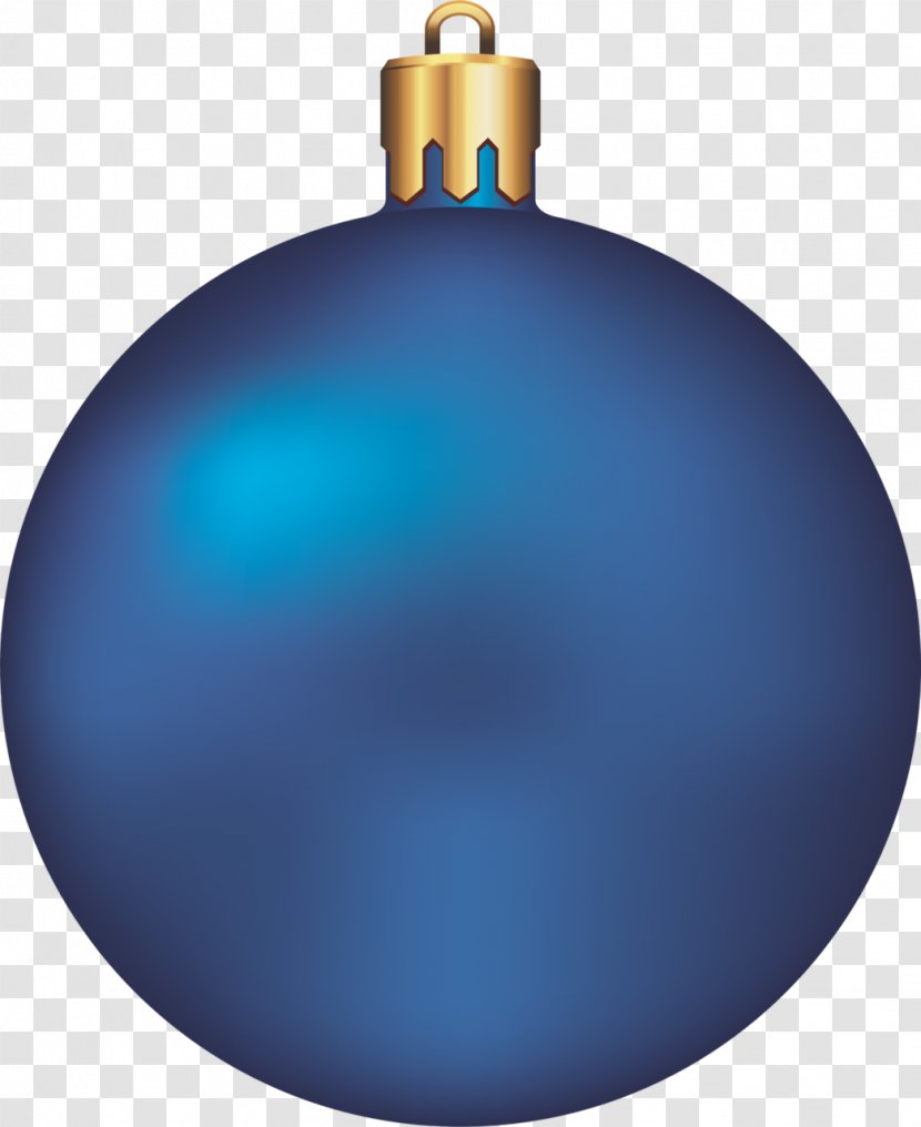 Christmas Ornament Ball Day Clip Art - New Year Tree - Blue Bell Transparent PNG