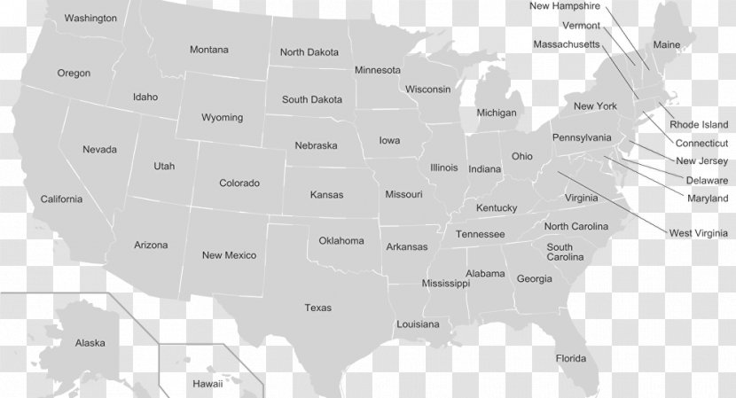 Ohio U.S. State Map Oklahoma Indiana Transparent PNG