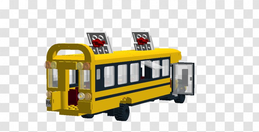School Bus Transport Window - Lego Directions Transparent PNG