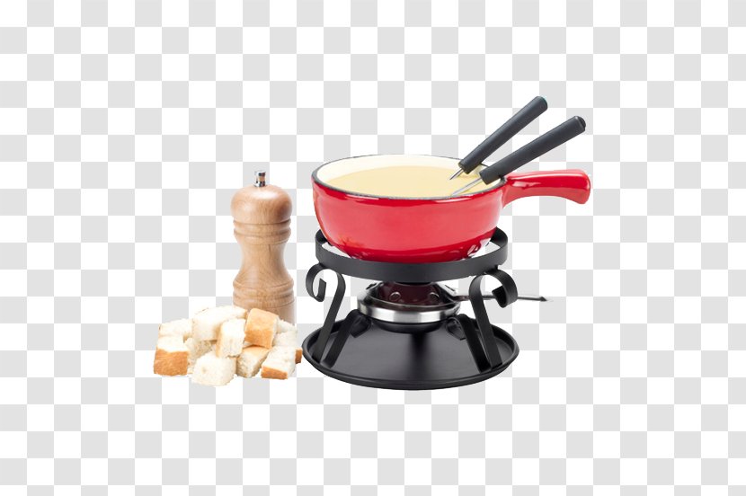 Swiss Cheese Fondue Raclette Barbecue Hot Pot - Brenner Transparent PNG