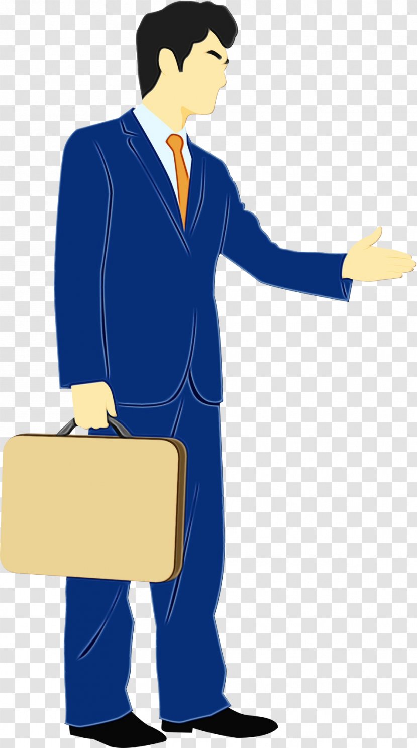 Watercolor Business - Gesture Employment Transparent PNG