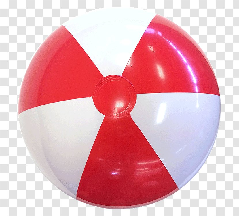 Beach Ball Red Blue Yellow Transparent PNG