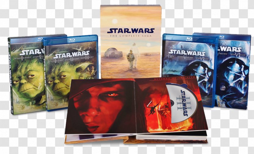 Star Wars Prequel Trilogy 20th Century Fox STXE6FIN GR EUR - Packaging And Labeling Transparent PNG