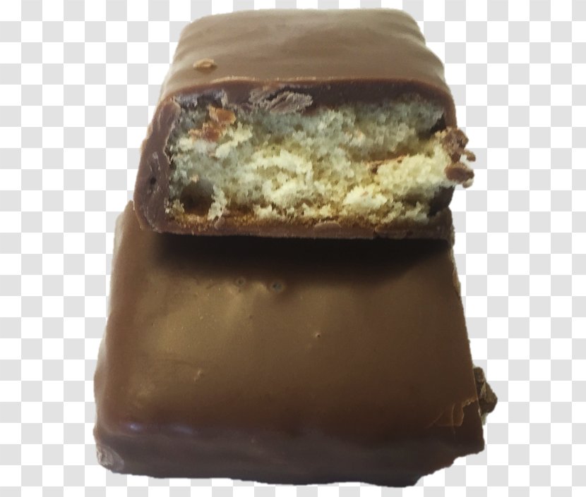 Caramel Shortbread Praline Fudge Chocolate Snack Cake - Dessert - Milky Way Transparent PNG