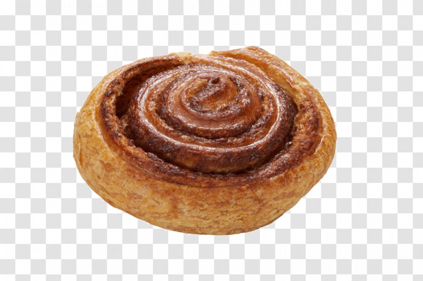 Cinnamon Roll Danish Pastry Sticky Bun Viennoiserie Palmier - Baked Goods - Programing Transparent PNG