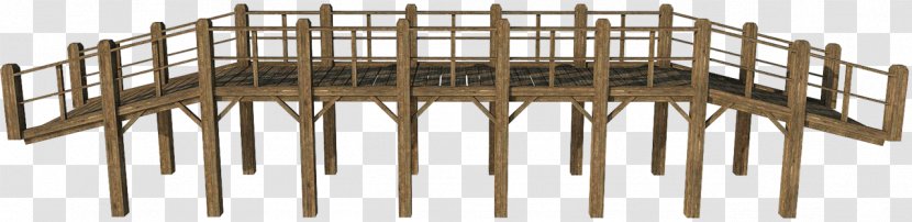 Timber Bridge Wood Clip Art - Furniture - Ancient Wooden Material Without Matting Transparent PNG