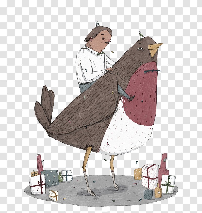 Big Bird Chicken Download - Designer - Riding Man Transparent PNG
