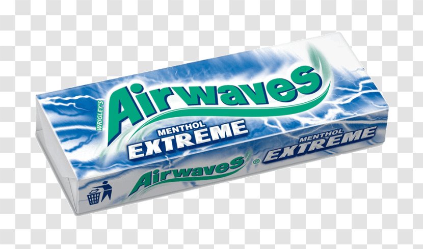 Wrigley's Spearmint Lot De 20 Extreme Airwaves Etui 10 Dragées Menthol Wrigley Company Brand - Chewing Gum Products Transparent PNG