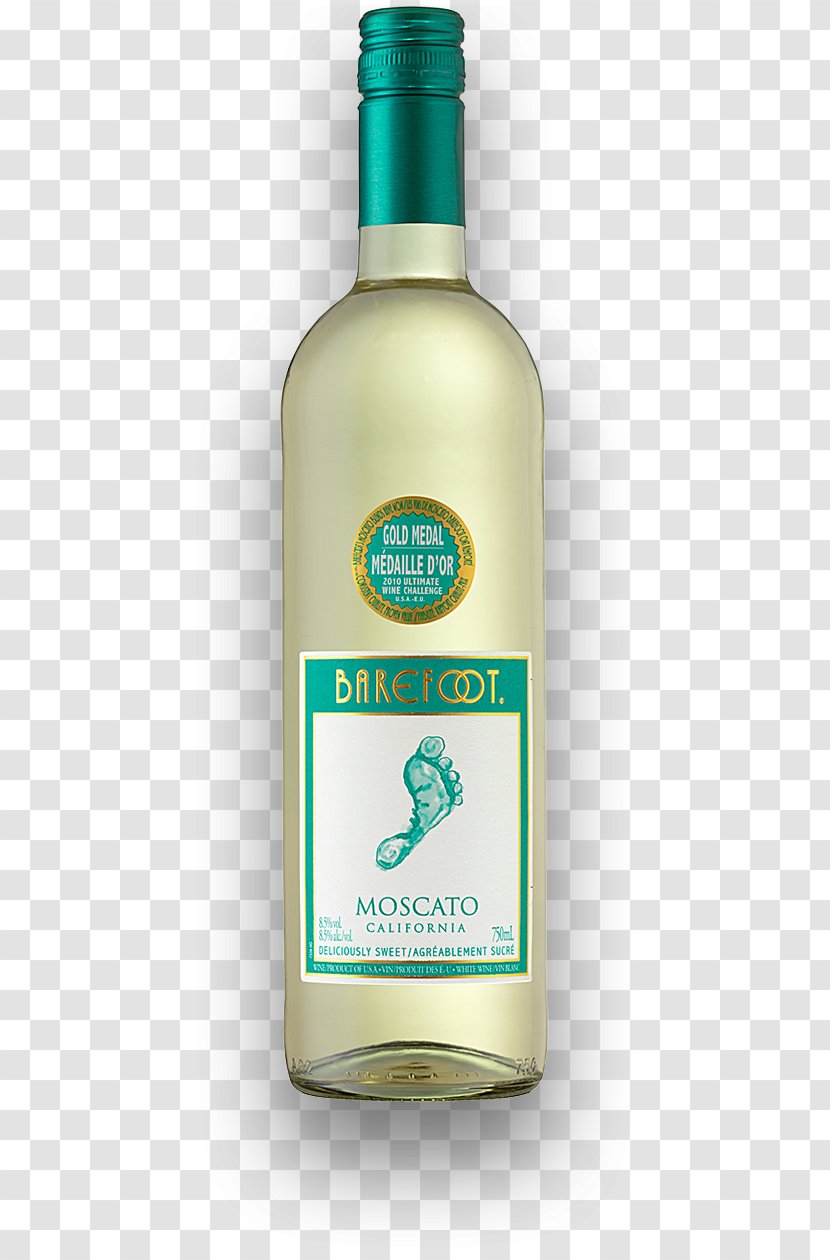 Barefoot Wines & Bubbly White Wine Pinot Gris Muscat - California - Moscato Transparent PNG