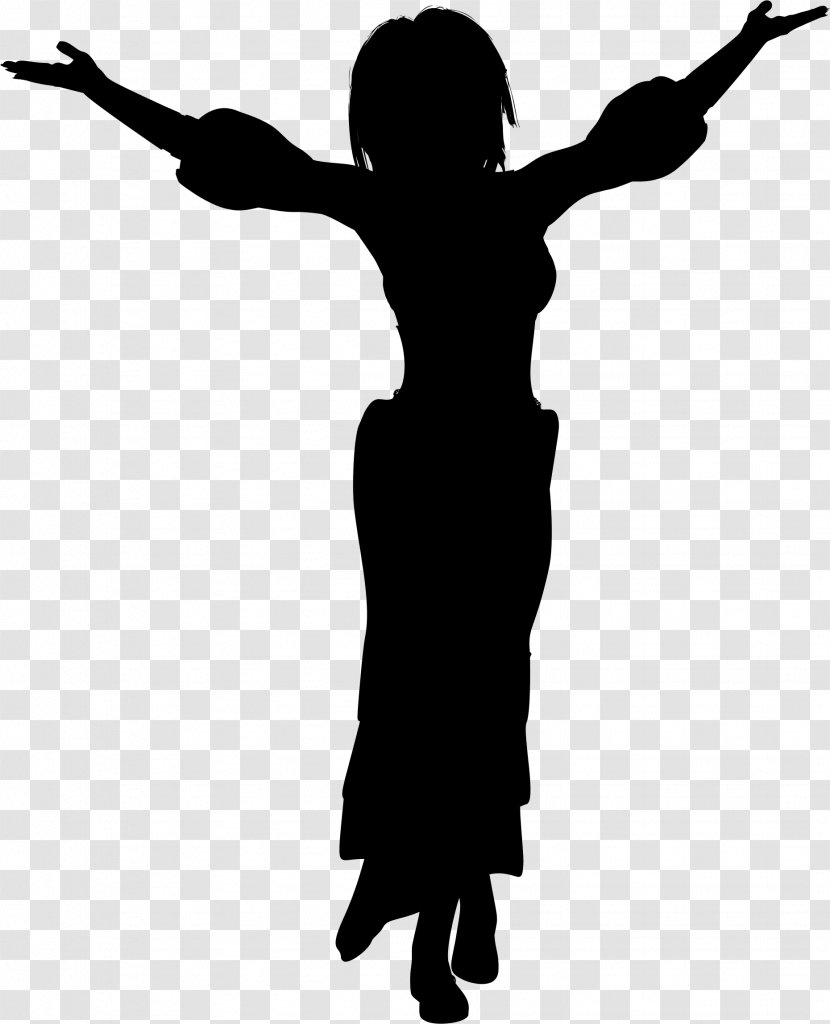 Silhouette Woman Clip Art - Tree Transparent PNG