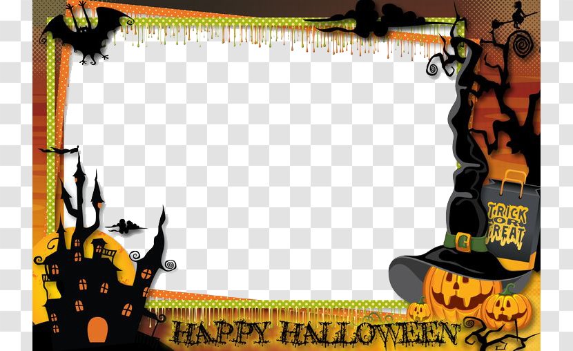 Halloween Clip Art - Chess - Border Clipart Transparent PNG
