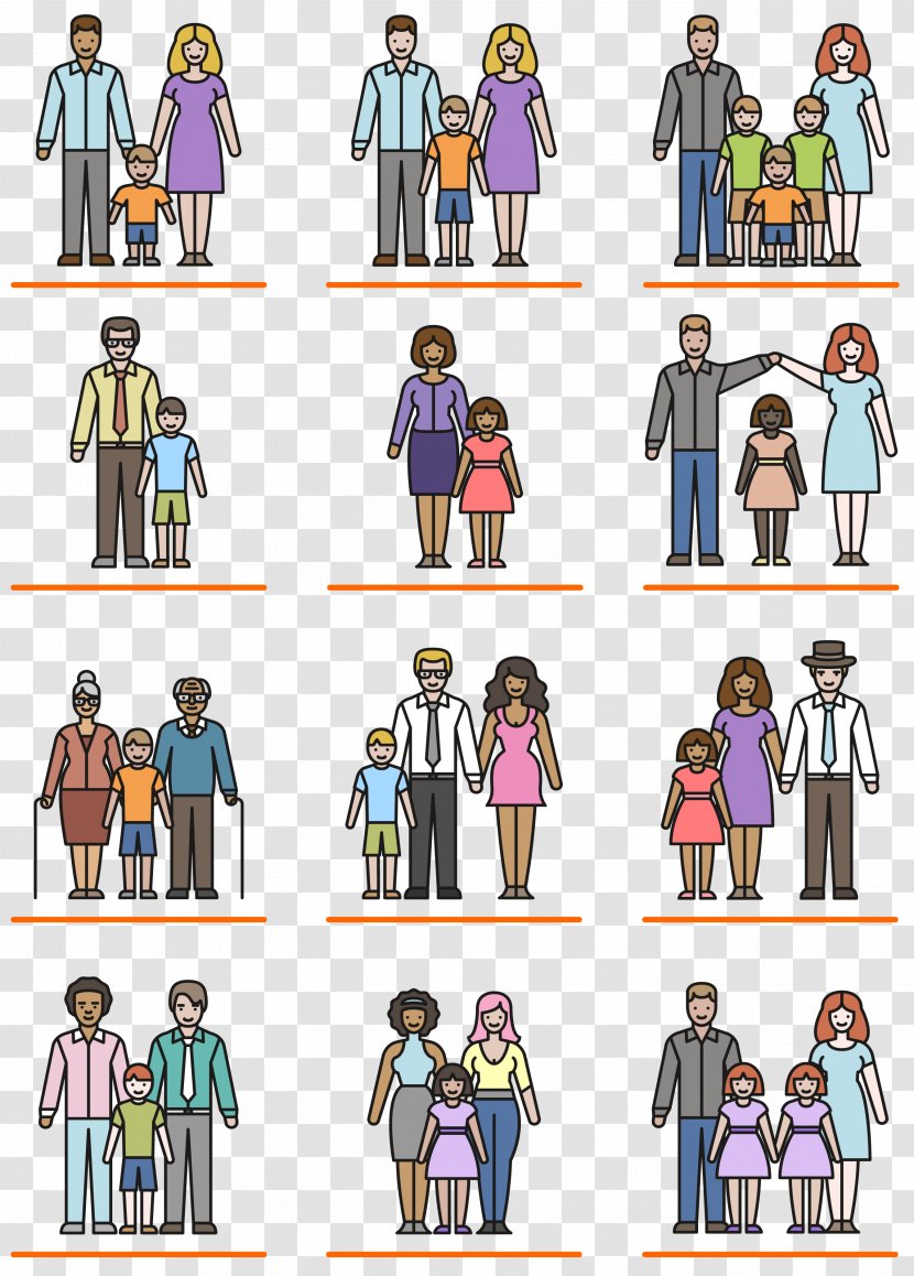 Nuclear Family Families In America Single Parent - Son Transparent PNG