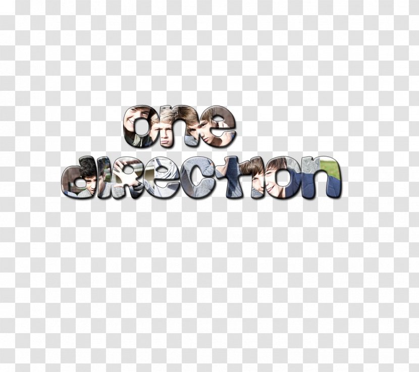 Text Drawing One Direction - Silhouette Transparent PNG